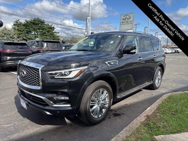Certified 2021 INFINITI QX80 Luxe w/ Cargo Package image 3