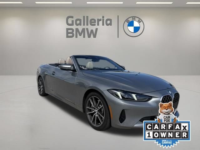 Used 2025 BMW 430i Convertible w/ Premium Package RWD image 4