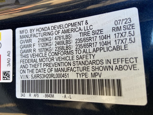 Used 2024 Honda CR-V LX image 35