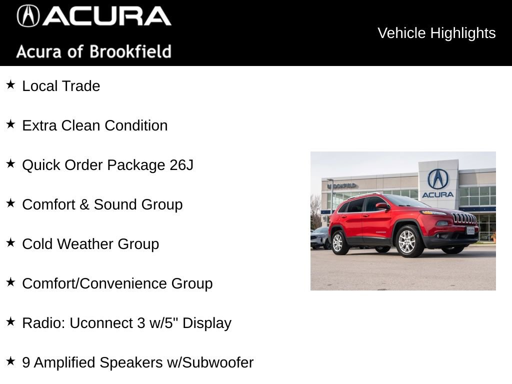 Used 2017 Jeep Cherokee Latitude w/ Comfort/Convenience Group image 4