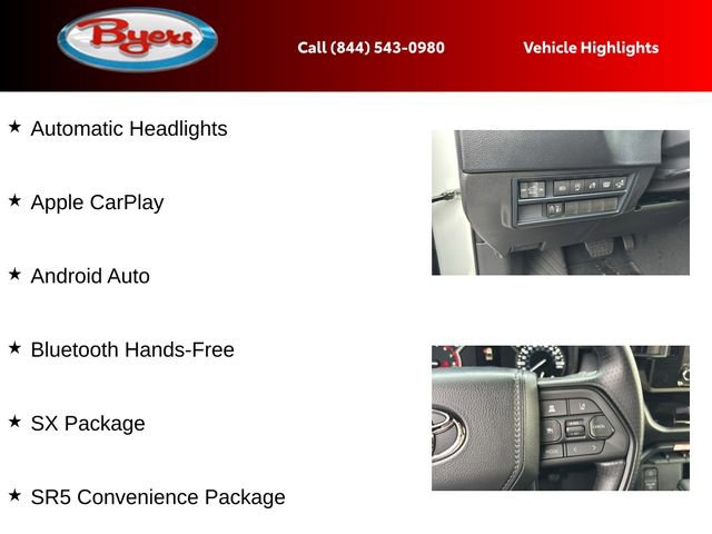 New 2026 Toyota Tundra SR5 w/ SX Package image 22