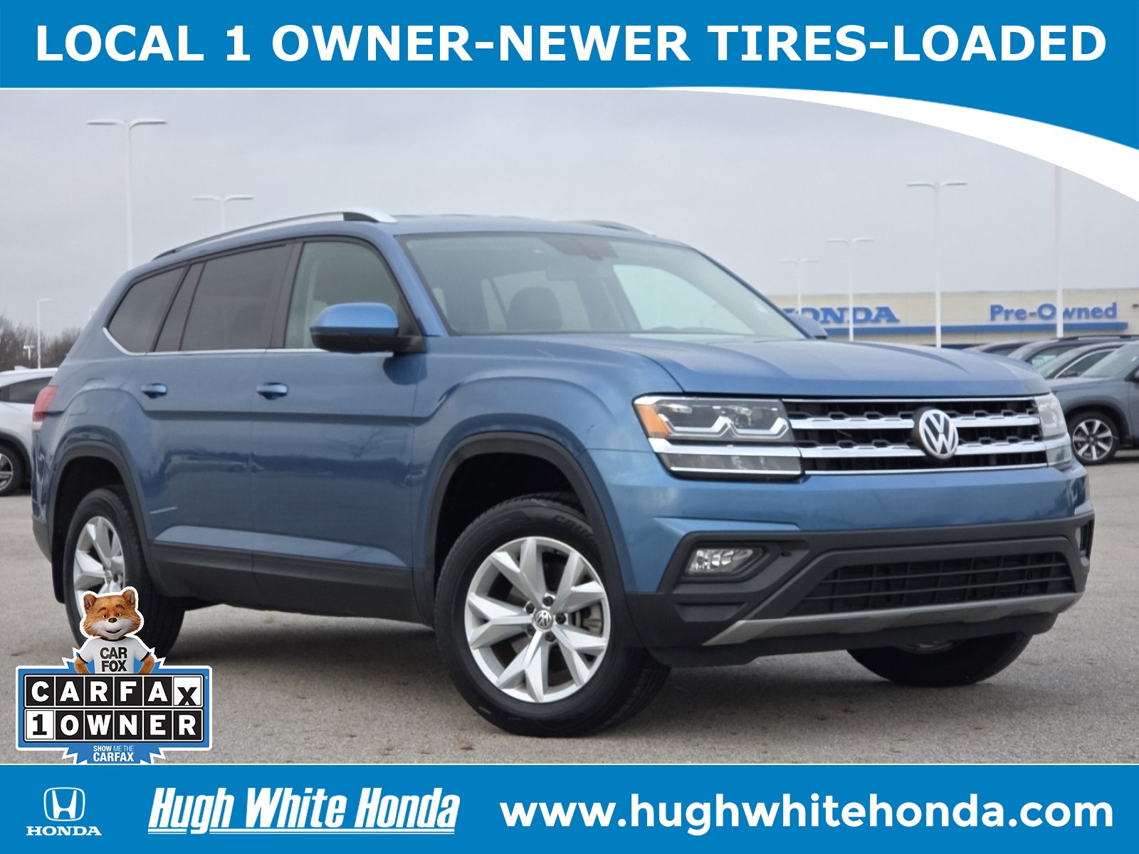 Used 2019 Volkswagen Atlas SE image 1