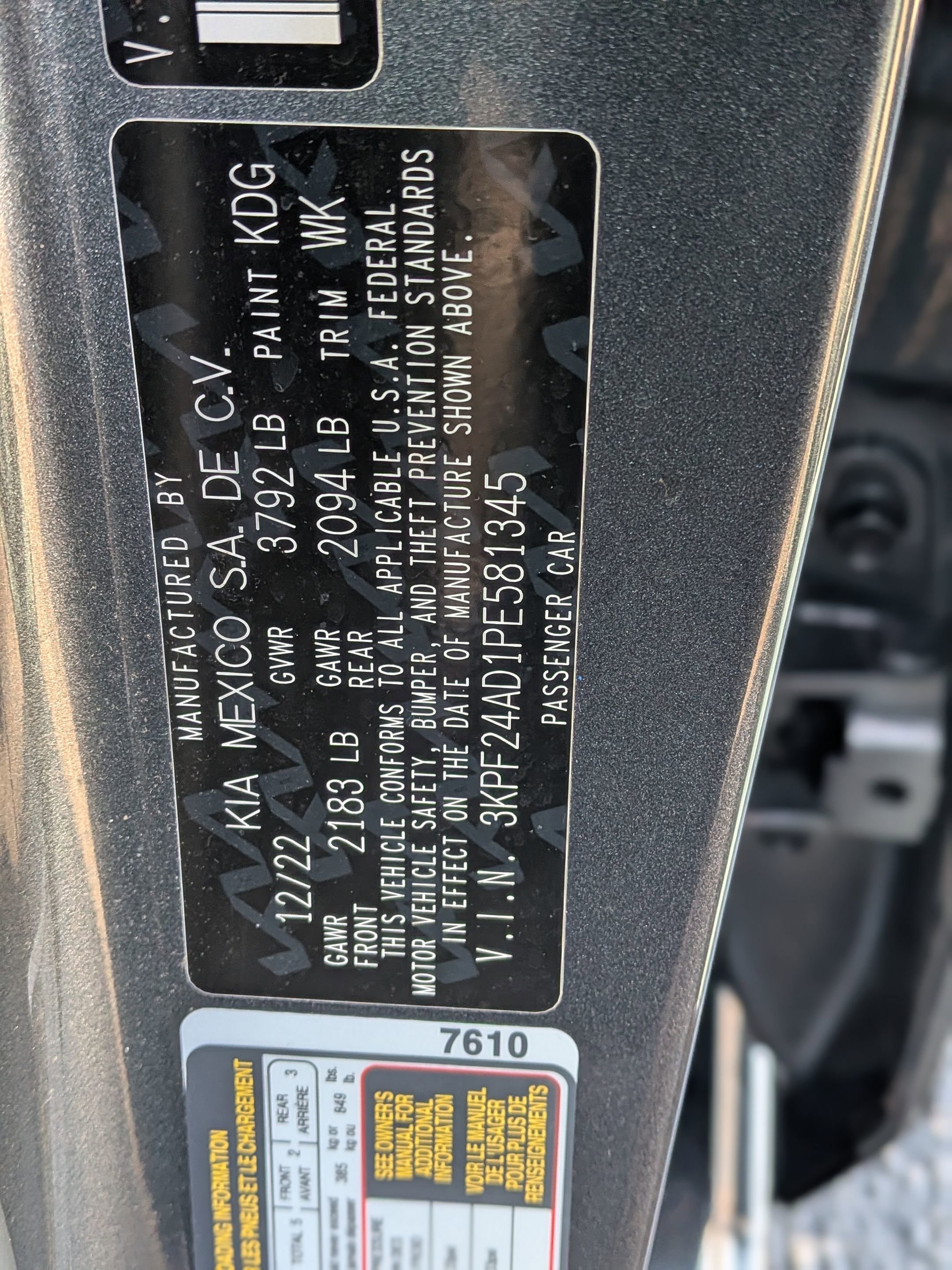 Used 2023 Kia Forte LXS image 35