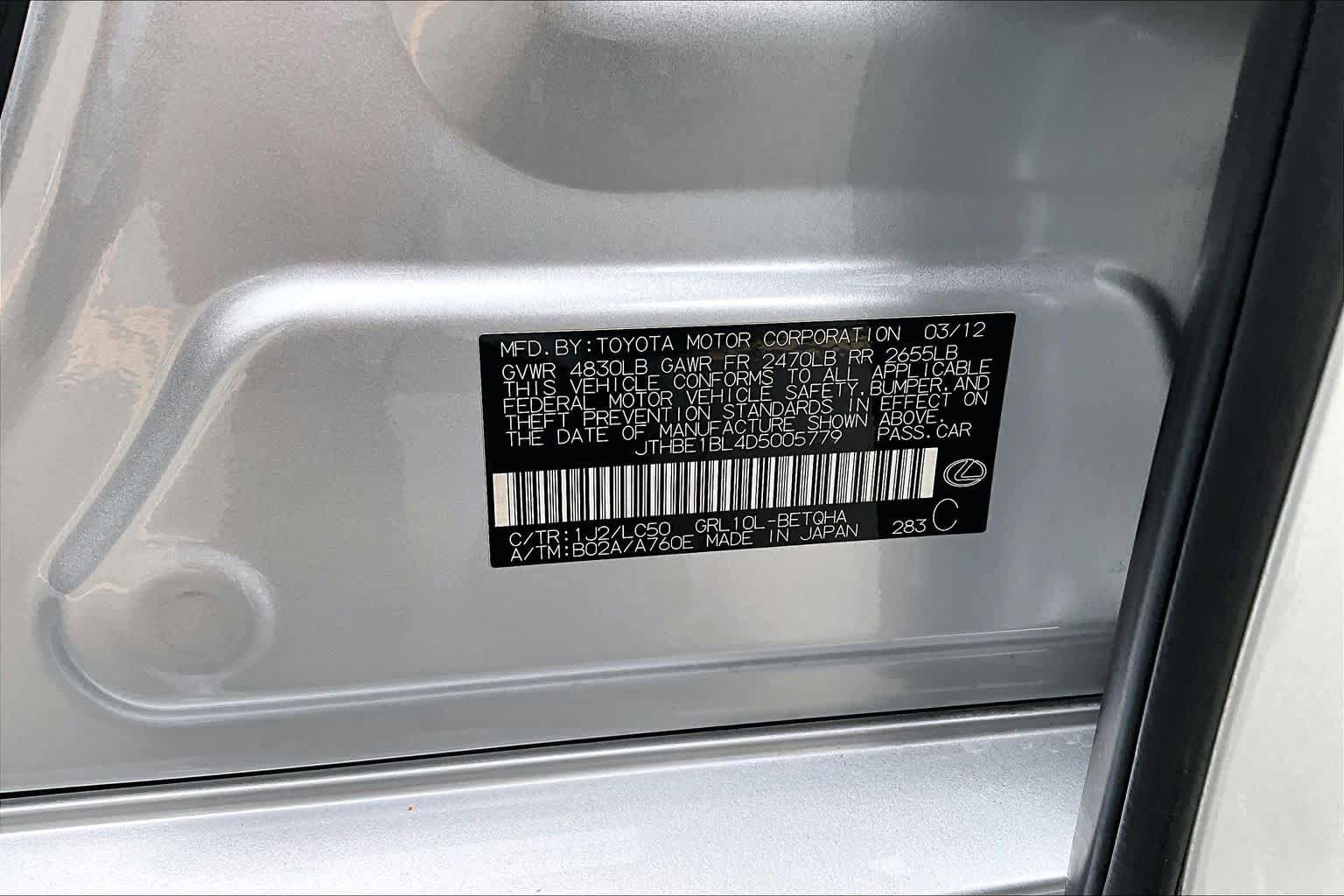 Used 2013 Lexus GS 350 w/ Premium Pkg RWD image 35