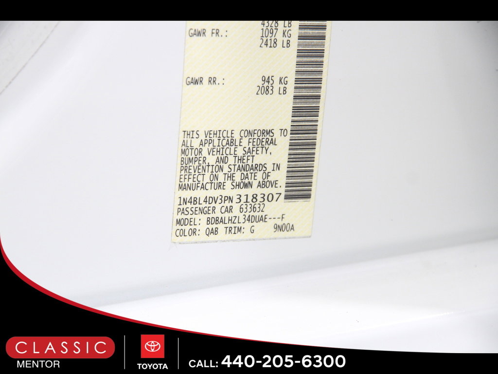 Used 2023 Nissan Altima 2.5 SV w/ SV Premium Package image 23