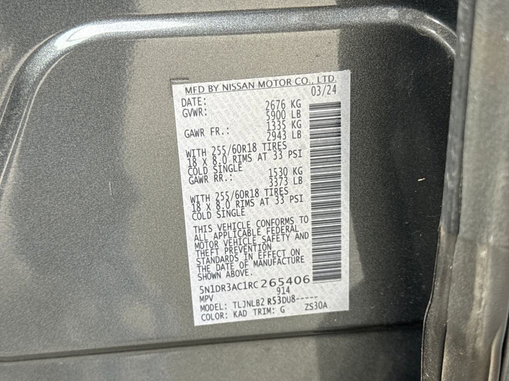 Used 2024 Nissan Pathfinder S image 30