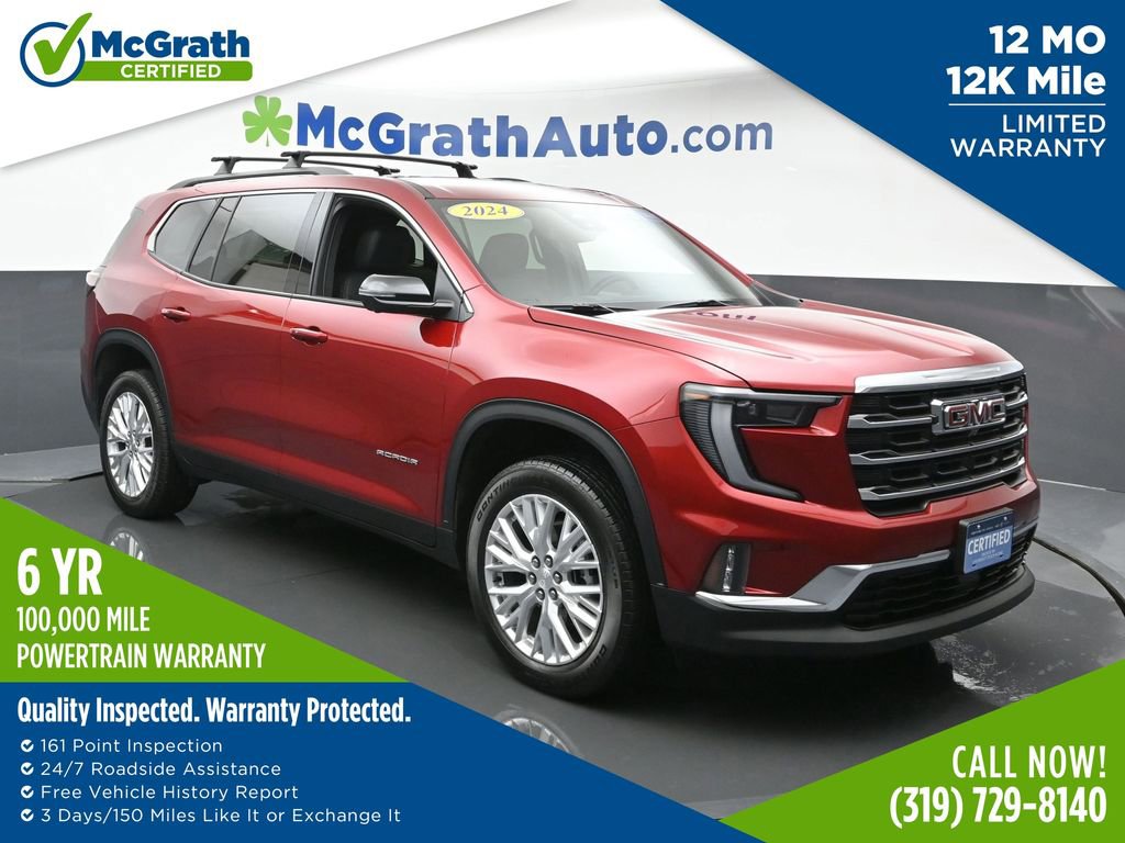 Used 2024 GMC Acadia Elevation w/ Luxury Package
