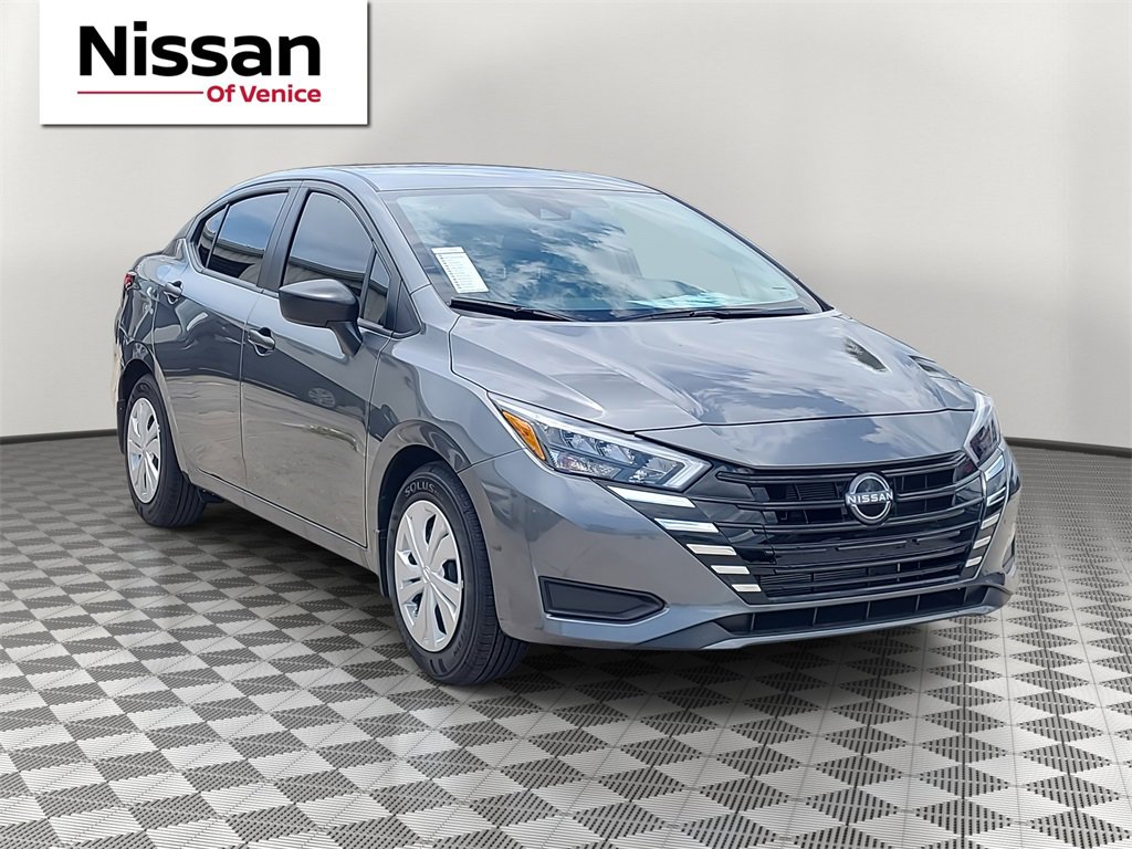 New 2025 Nissan Versa S w/ Trunk Package