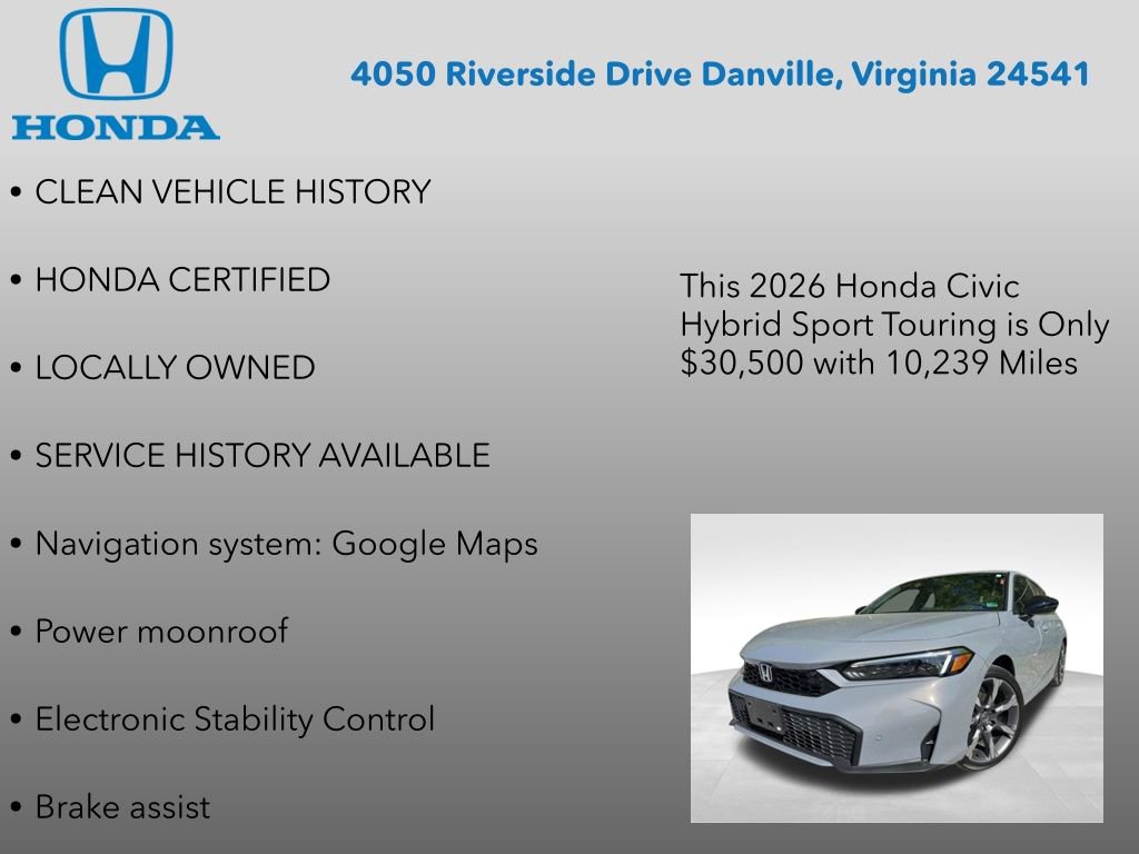 Used 2026 Honda Civic Sport Touring image 7