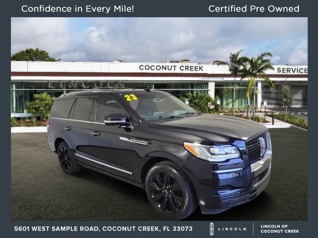Certified 2023 Lincoln Navigator Reserve AWD/4WD 360° Tour