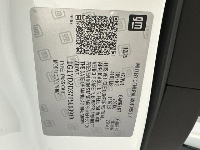 New 2026 Chevrolet Corvette Z06 image 15