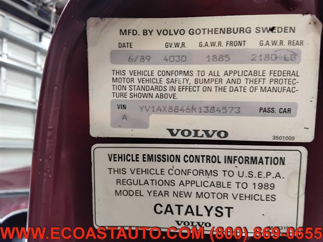Used 1989 Volvo 240 DL RWD image 16