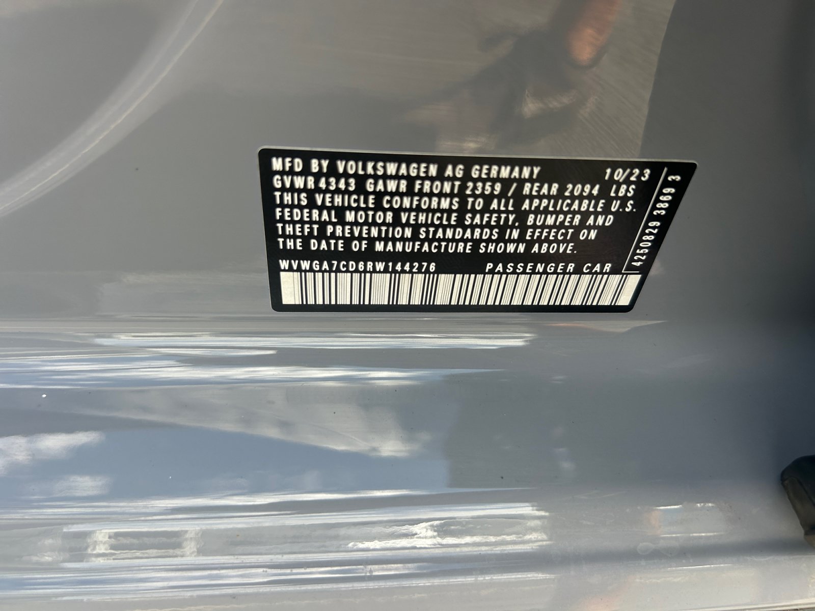 Certified 2024 Volkswagen GTI S FWD image 24