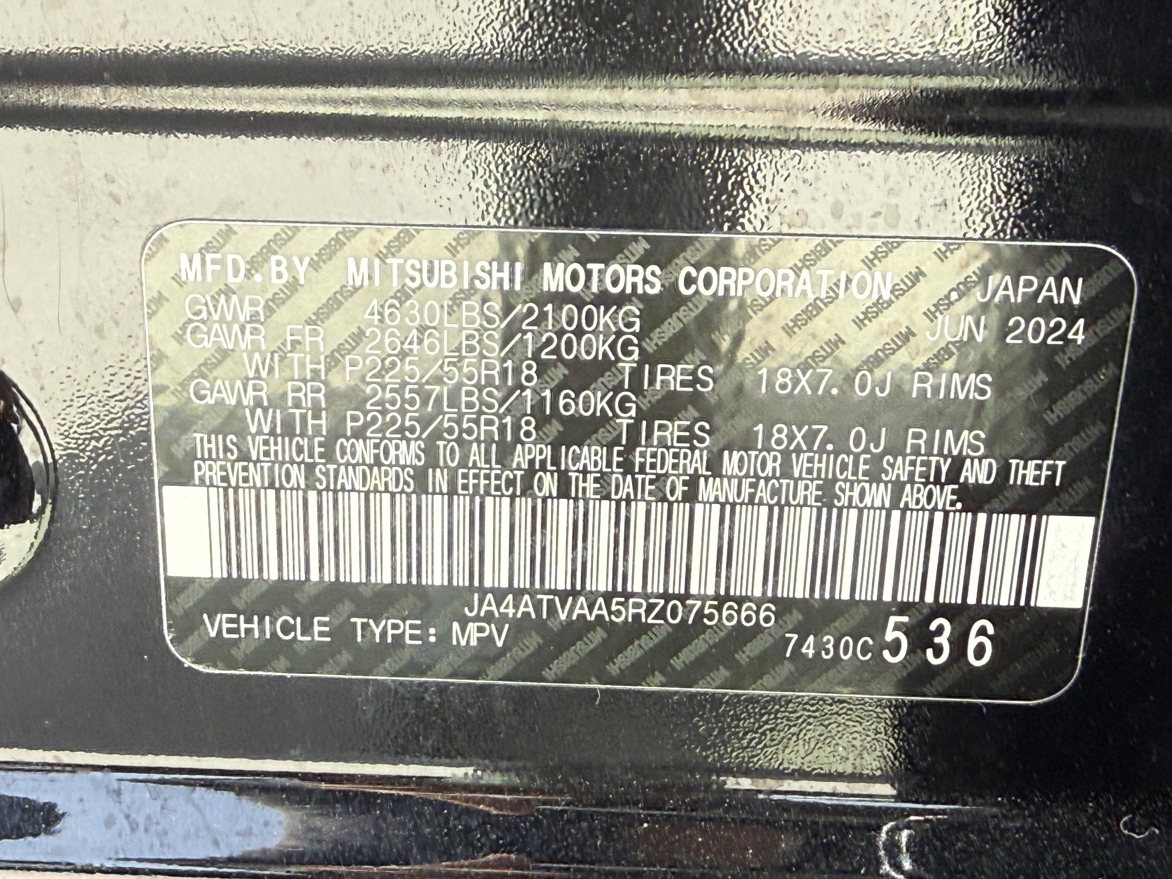 Used 2024 Mitsubishi Eclipse Cross LE image 34