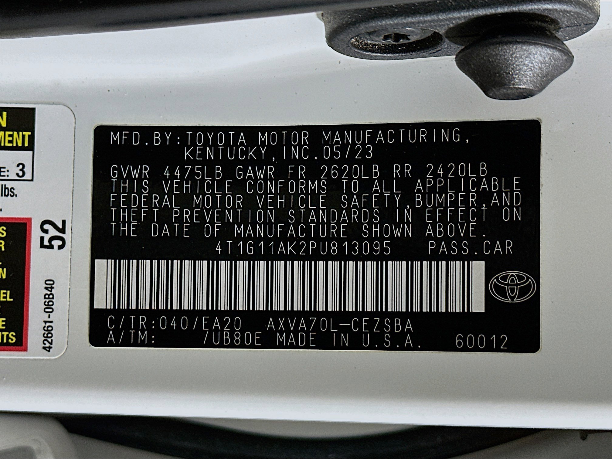 Used 2023 Toyota Camry SE image 12