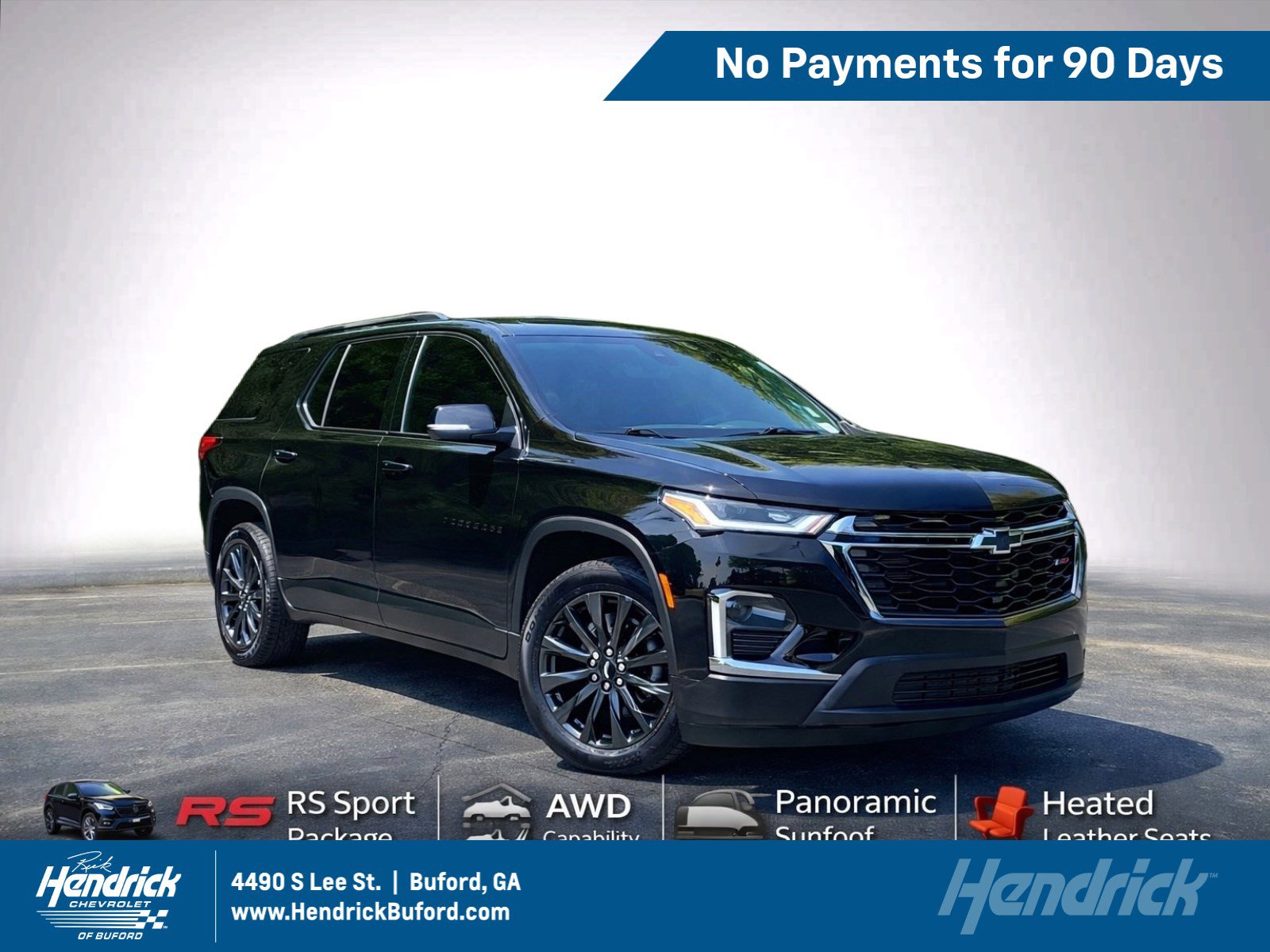 Used 2023 Chevrolet Traverse RS