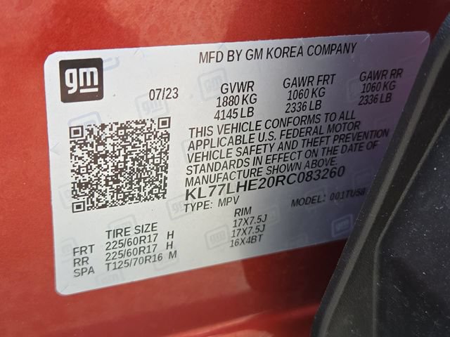 Certified 2024 Chevrolet Trax LT w/ Driver Confidence Package FWD image 33