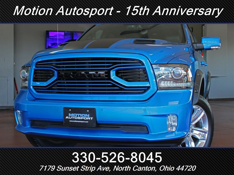 Used 2018 RAM 1500 Sport w/ Hydro Blue Sport Package AWD/4WD image 58