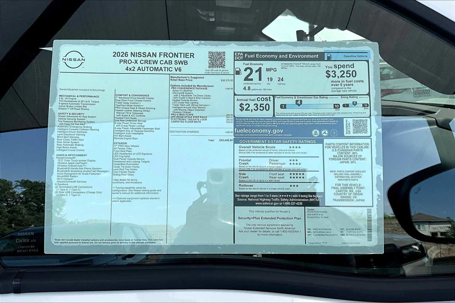 New 2026 Nissan Frontier Pro-X image 19