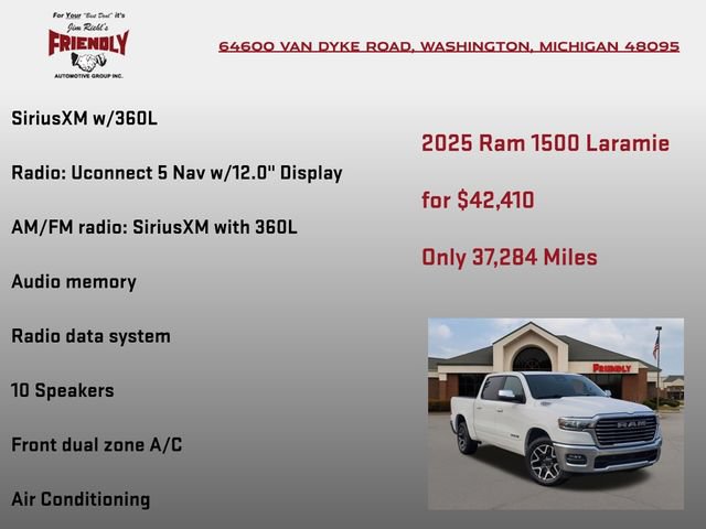 Used 2025 RAM 1500 Laramie AWD/4WD image 10