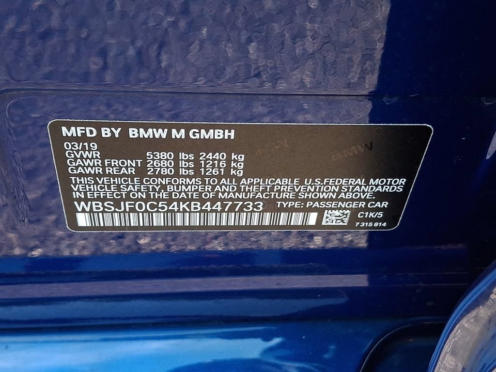 Used 2019 BMW M5 w/ Executive Package AWD/4WD image 25