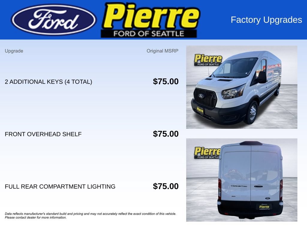 New 2026 Ford Transit 250 148 Medium Roof Extended AWD w/ Load Area Protection Package image 14