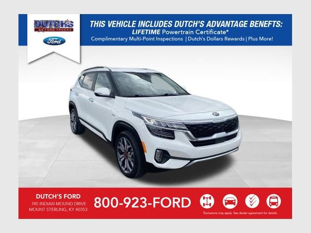 Used 2021 Kia Seltos SX w/ SX Sunroof Package image 1