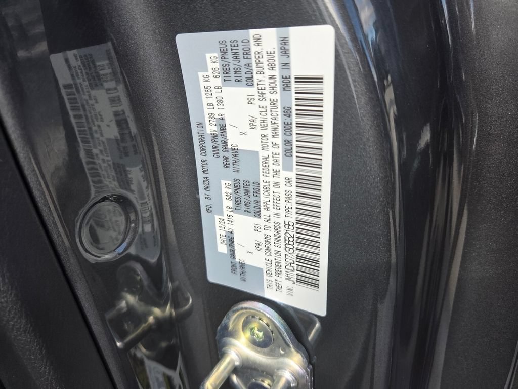 Certified 2025 MAZDA MX-5 Miata Grand Touring RWD image 21