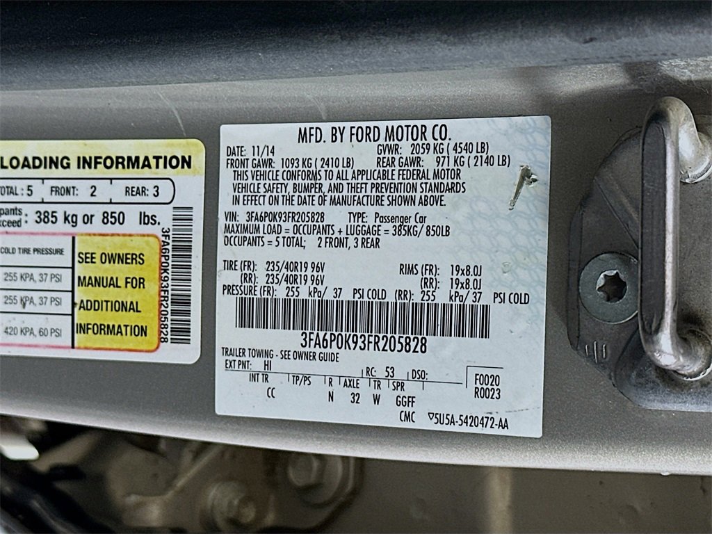 Used 2015 Ford Fusion Titanium image 33