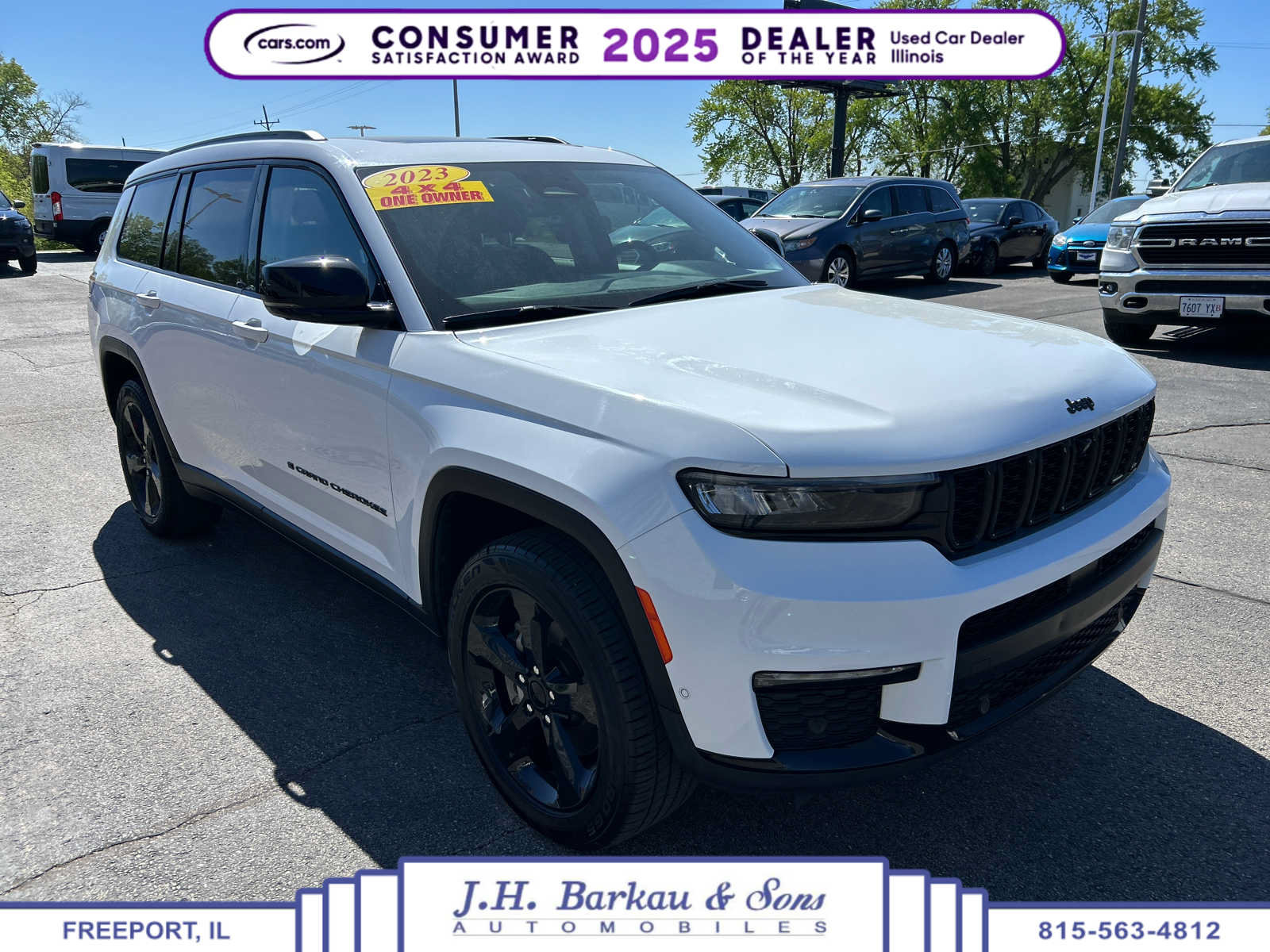 Used 2023 Jeep Grand Cherokee L Limited w/ Luxury Tech Group II