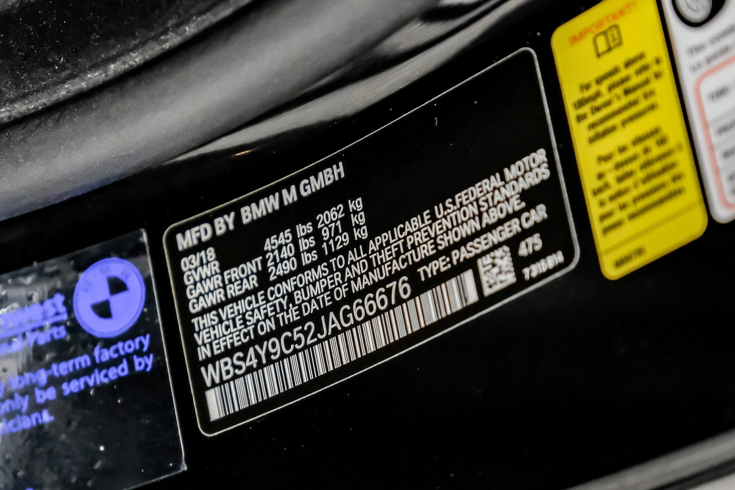 Used 2018 BMW M4 Coupe image 56