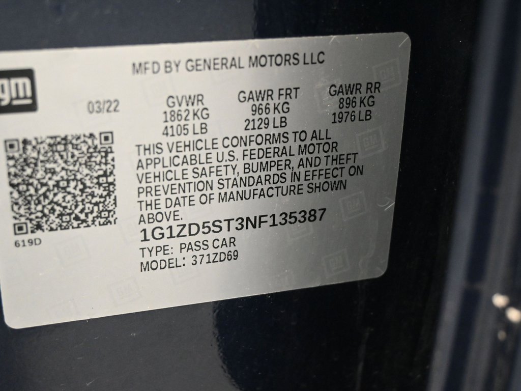 Used 2022 Chevrolet Malibu LT image 9