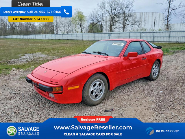 Used 1987 Porsche 944 Coupe RWD image 1