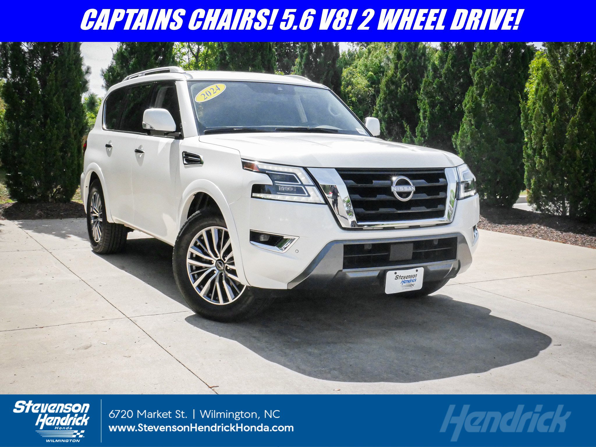 Used 2024 Nissan Armada SL w/ Captain's Chairs Package image 1