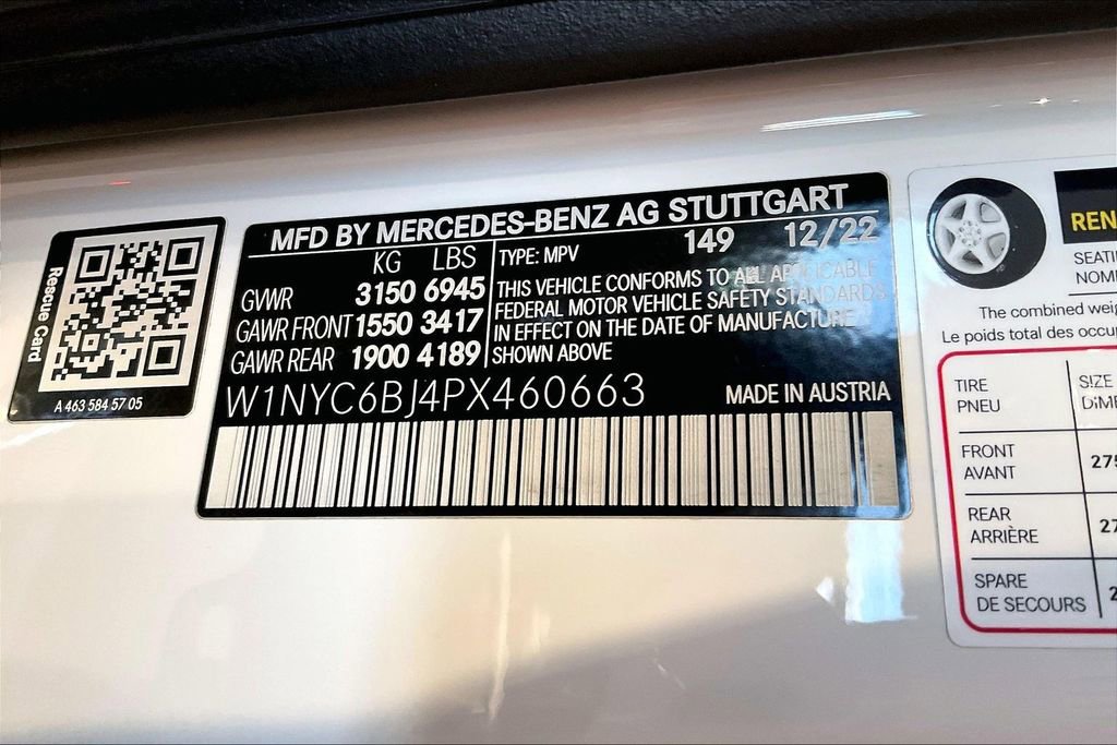Certified 2023 Mercedes-Benz G 550 image 25