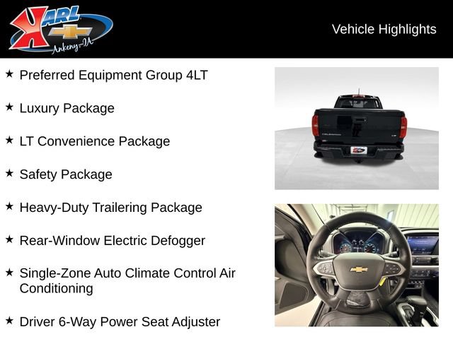 Certified 2021 Chevrolet Colorado LT w/ Safety Package AWD/4WD image 2