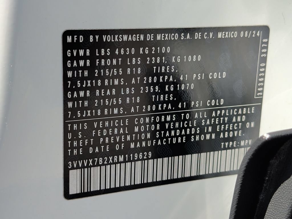 Used 2024 Volkswagen Taos SE AWD/4WD image 40