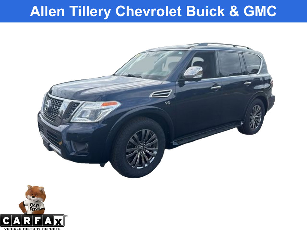 Used 2019 Nissan Armada Platinum w/ Captain's Chairs Package image 1
