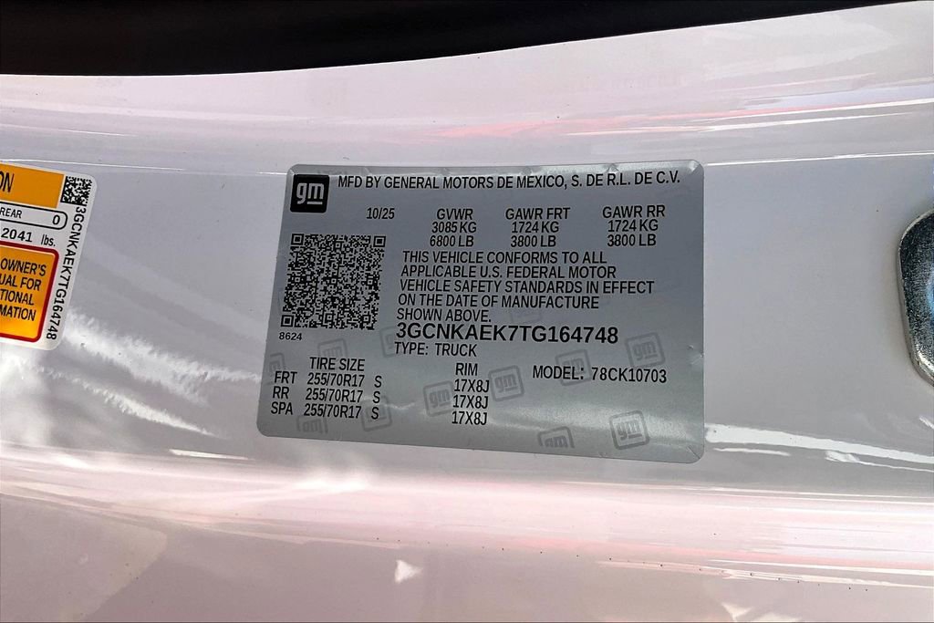 New 2026 Chevrolet Silverado 1500 W/T w/ WT Safety Package image 12