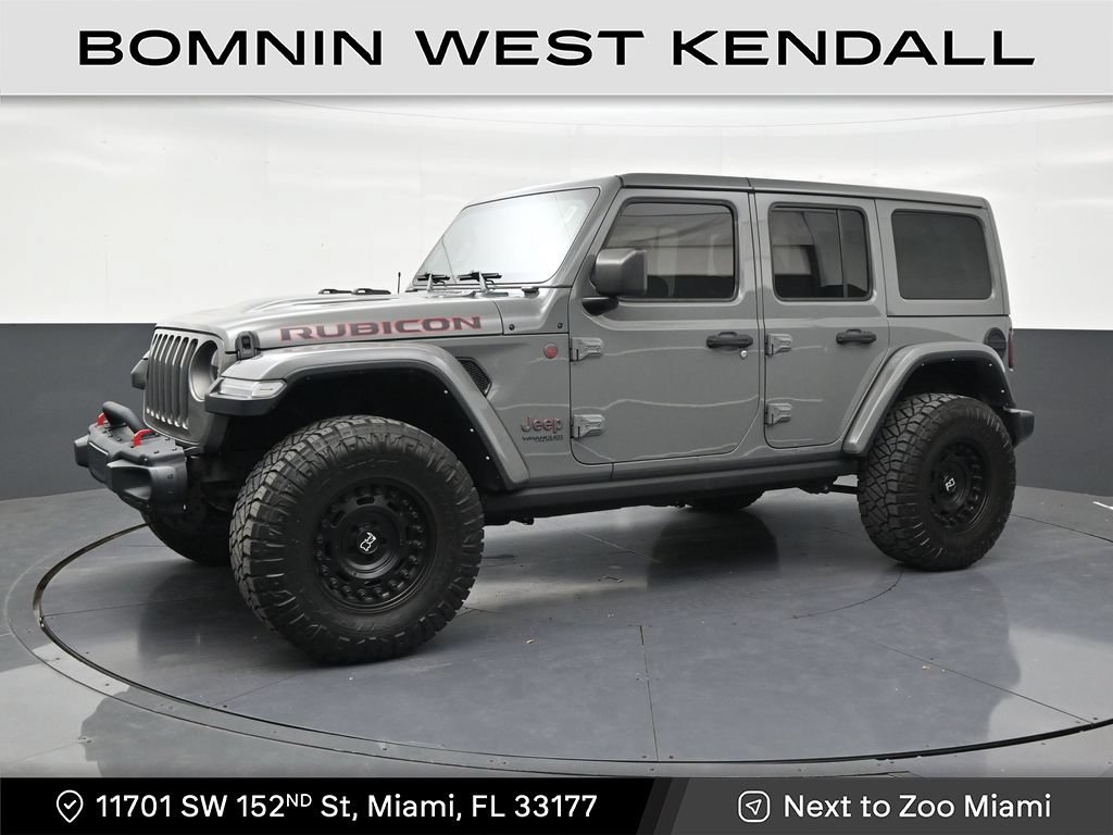 Used 2021 Jeep Wrangler Unlimited Rubicon AWD/4WD image 1