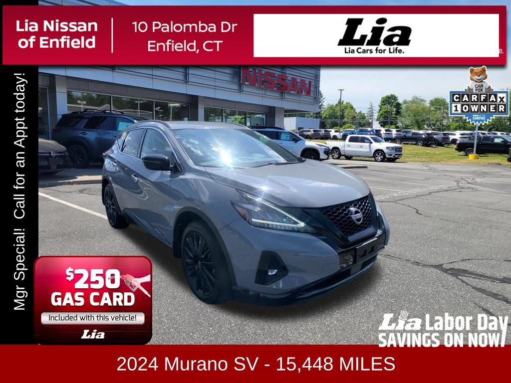 Certified 2024 Nissan Murano SV w/ SV Midnight Edition Package