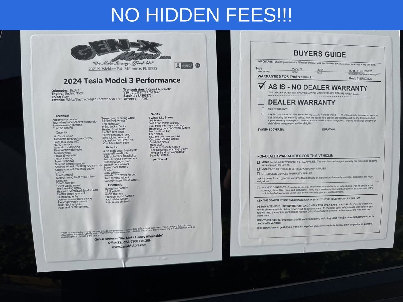 Used 2024 Tesla Model 3 Performance image 10