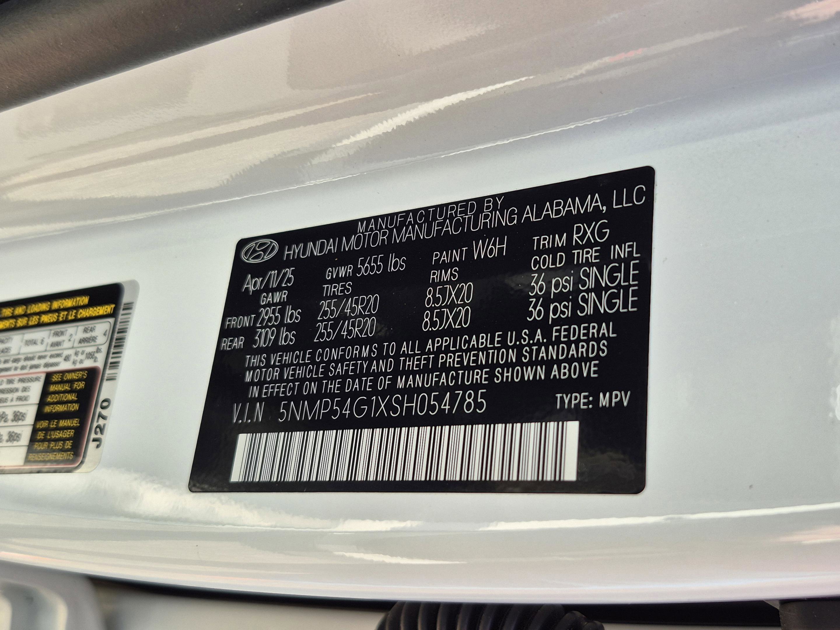 Certified 2025 Hyundai Santa Fe Calligraphy FWD image 38