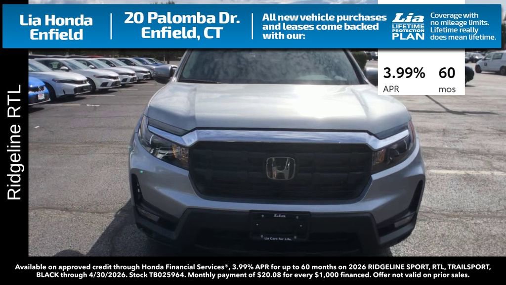 New 2026 Honda Ridgeline RTL image 3