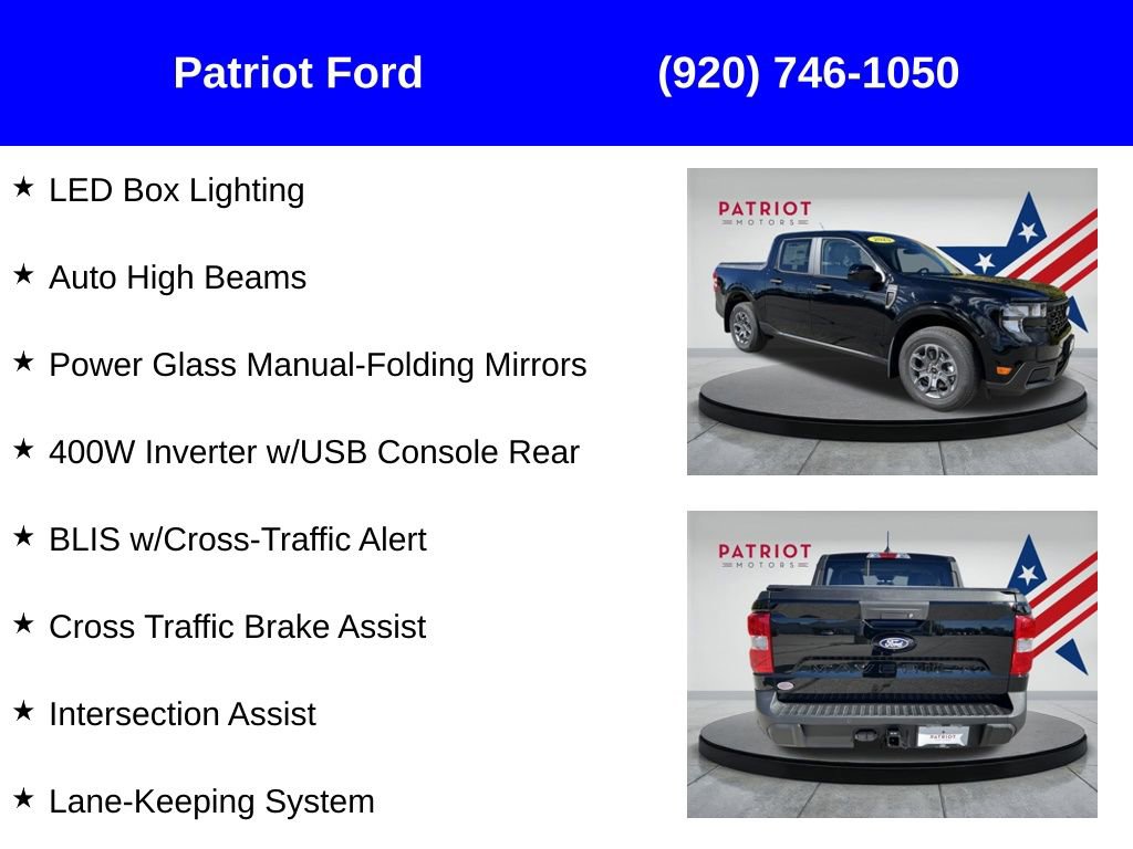New 2025 Ford Maverick XLT w/ Equipment Group 301A image 34