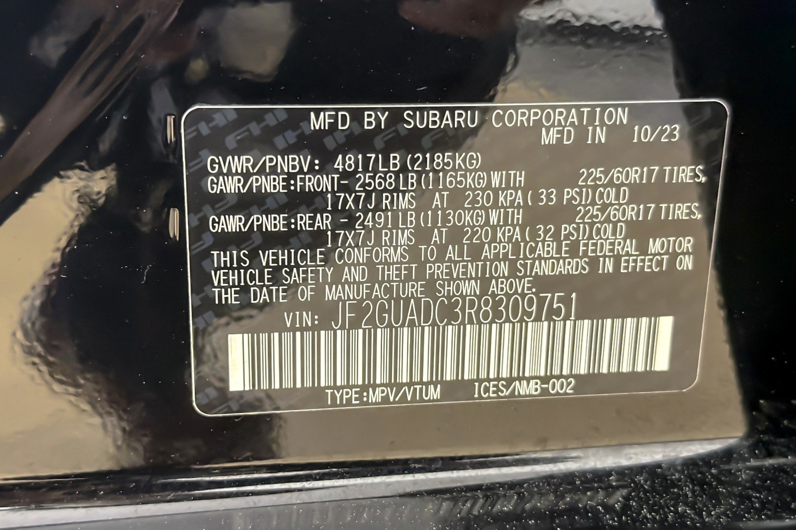 Used 2024 Subaru Crosstrek 2.0i Premium AWD/4WD image 27