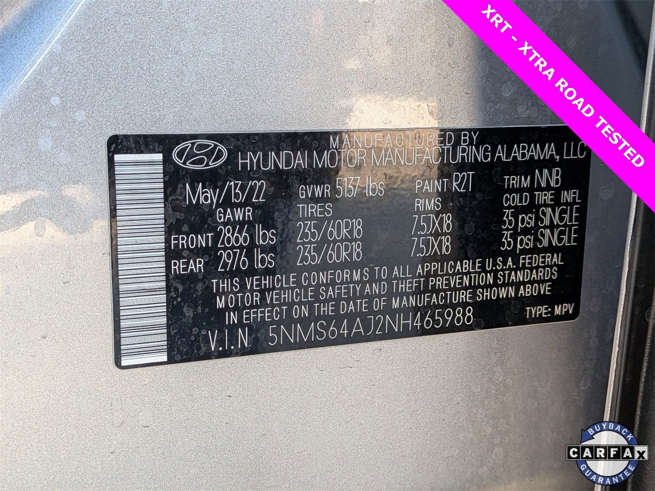 Used 2022 Hyundai Santa Fe XRT w/ Cargo Package image 27