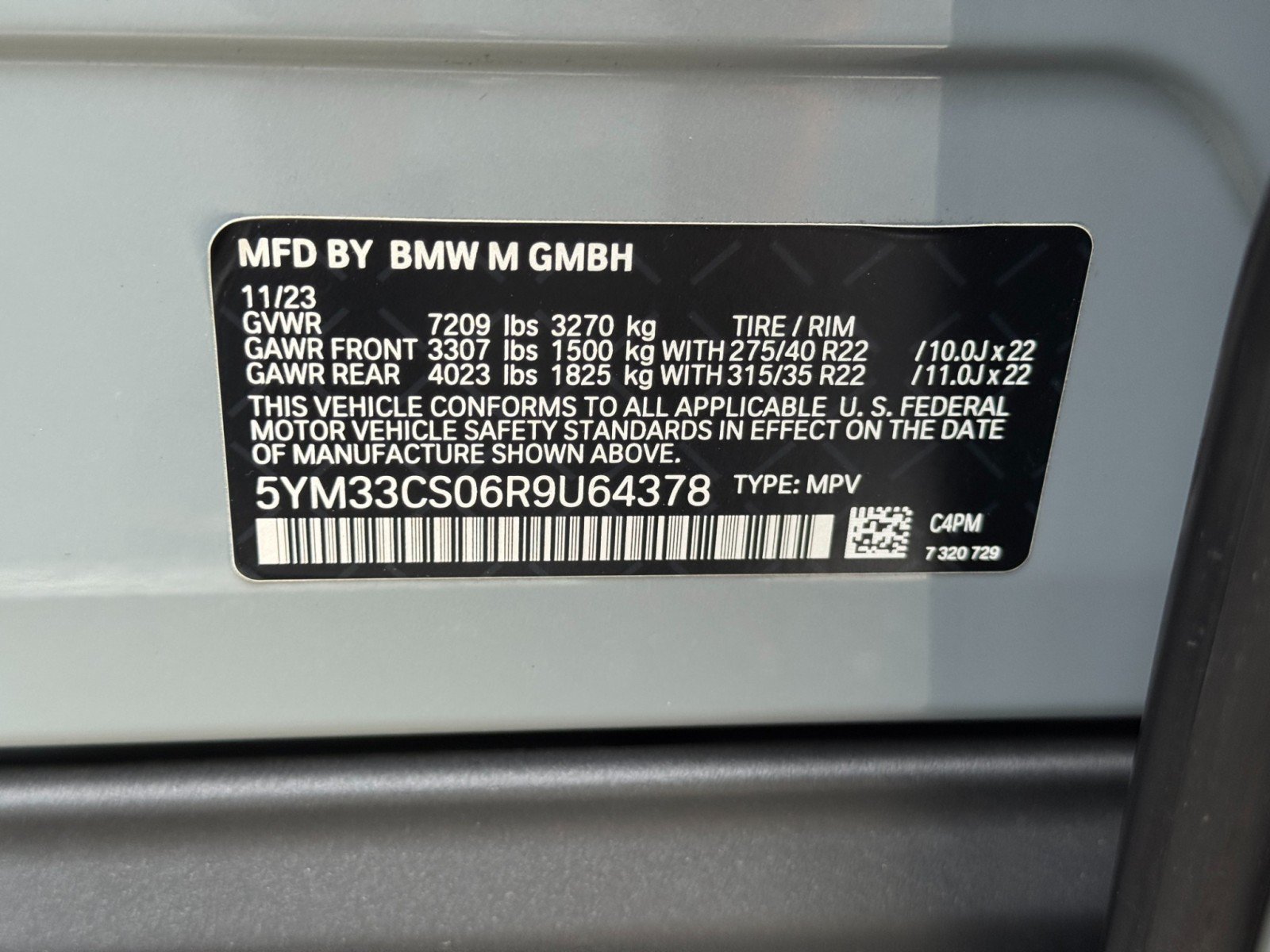 Used 2024 BMW XM Label Red w/ M Driver's Package AWD/4WD image 54
