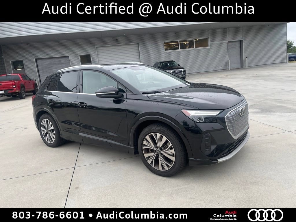 Used 2023 Audi Q4 e-tron Premium w/ Convenience Package RWD image 1