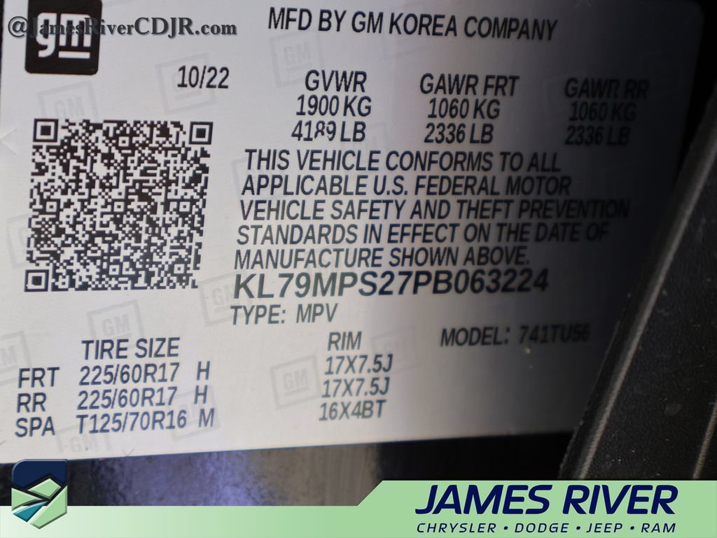 Used 2023 Chevrolet TrailBlazer LT w/ Convenience Package FWD image 39